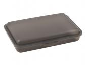 Klickbox Flach Transparent-Schwarz